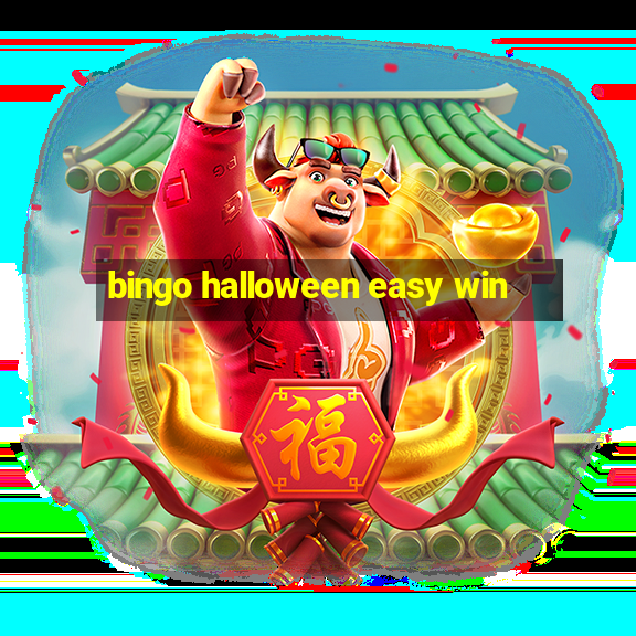 bingo halloween easy win