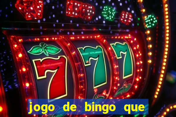 jogo de bingo que ganha dinheiro no pix