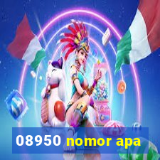 08950 nomor apa