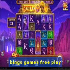 bingo games free play