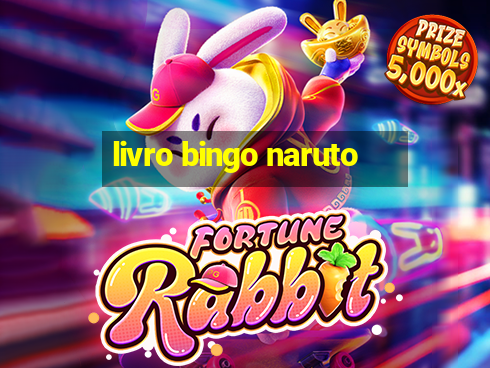 livro bingo naruto