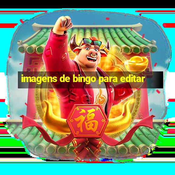 imagens de bingo para editar