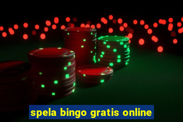 spela bingo gratis online