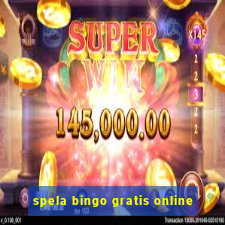 spela bingo gratis online