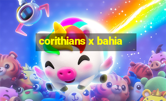 corithians x bahia