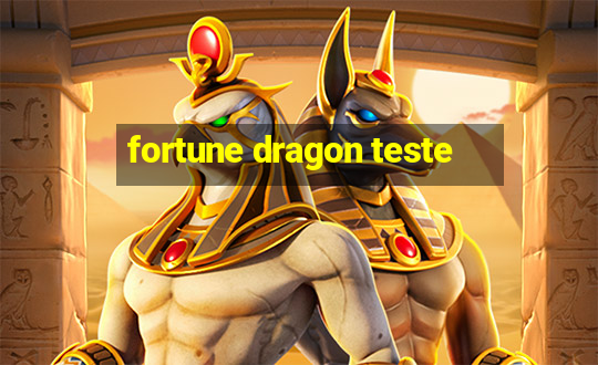 fortune dragon teste