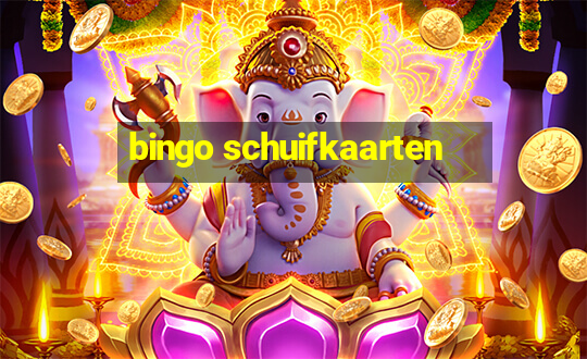 bingo schuifkaarten