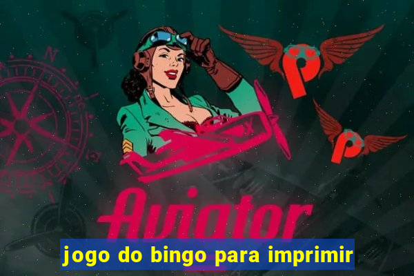 jogo do bingo para imprimir