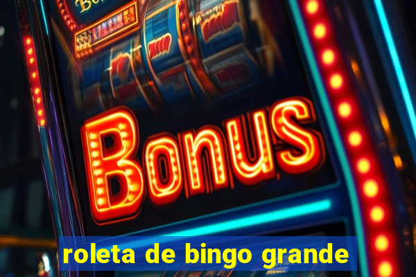 roleta de bingo grande