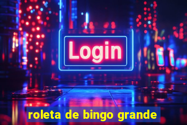 roleta de bingo grande