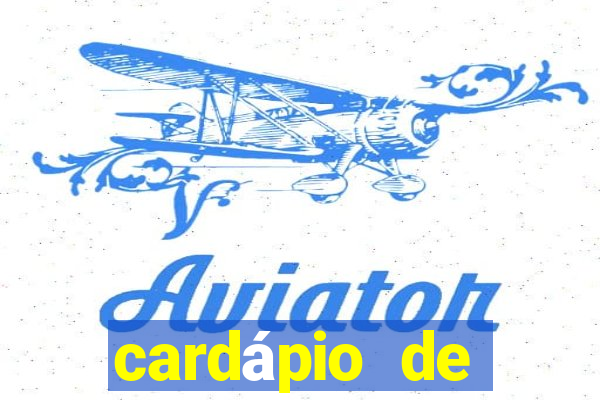 cardápio de lancheria santo antônio