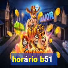 horário b51