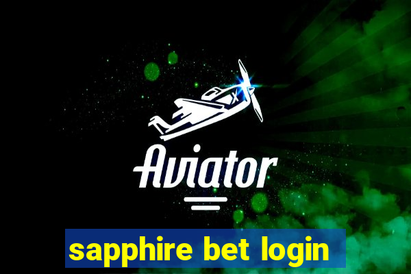 sapphire bet login