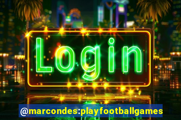 @marcondes:playfootballgames bingo football