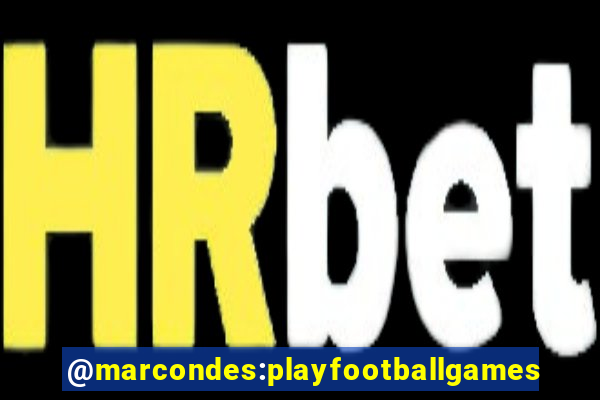 @marcondes:playfootballgames bingo football