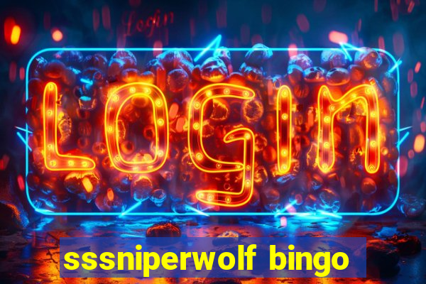 sssniperwolf bingo