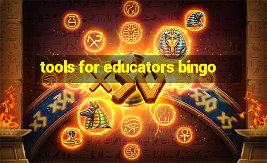 tools for educators bingo