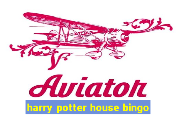 harry potter house bingo