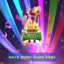 harry potter house bingo