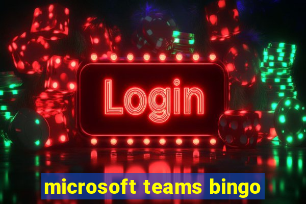 microsoft teams bingo