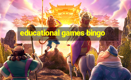 educational games bingo