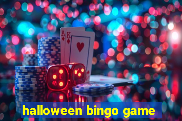 halloween bingo game