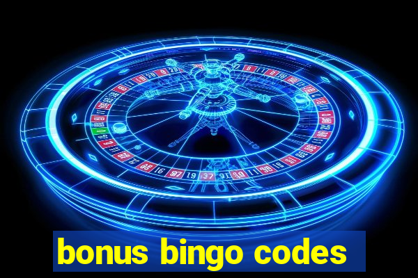 bonus bingo codes