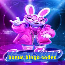 bonus bingo codes