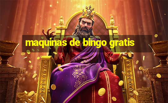 maquinas de bingo gratis