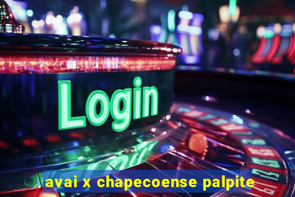 avai x chapecoense palpite