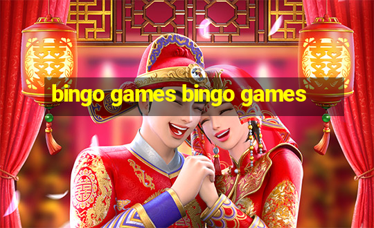 bingo games bingo games