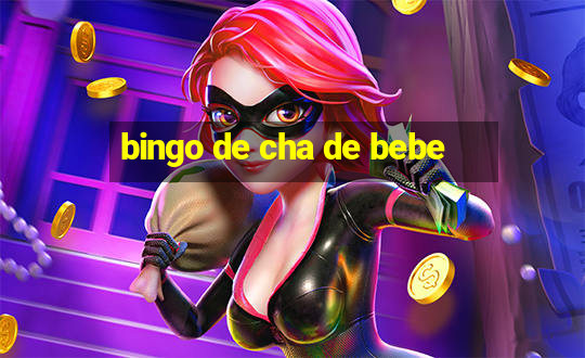 bingo de cha de bebe