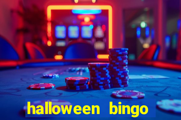 halloween bingo games for kids