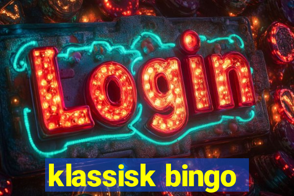 klassisk bingo