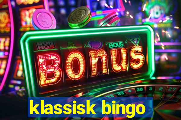 klassisk bingo