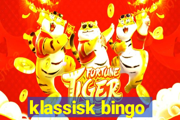 klassisk bingo