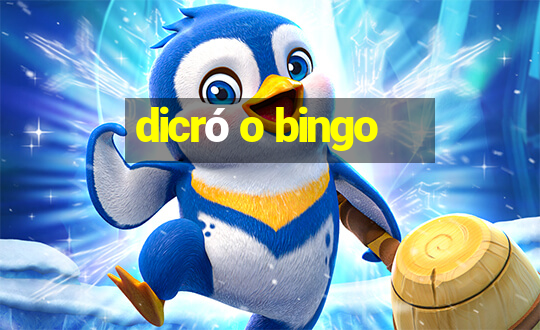 dicró o bingo