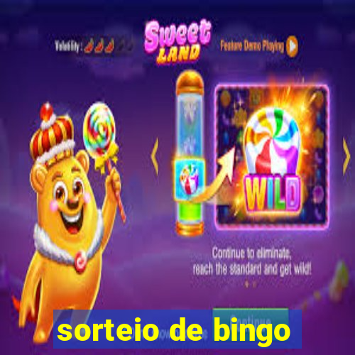 sorteio de bingo