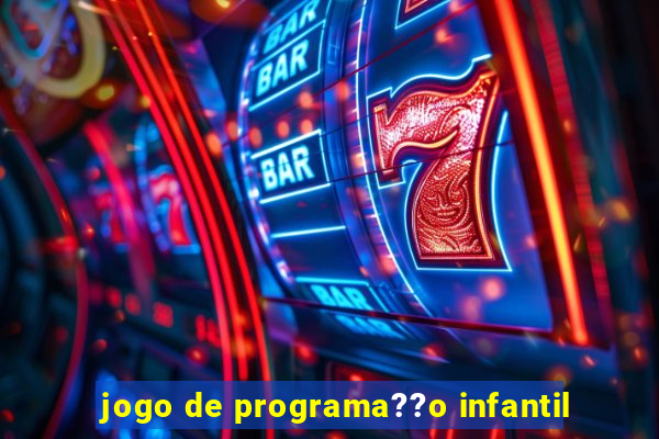 jogo de programa??o infantil