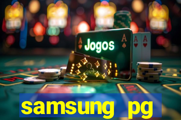 samsung pg plataforma de jogos