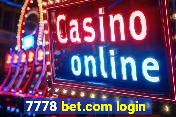 7778 bet.com login