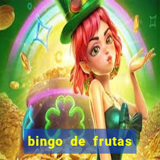 bingo de frutas para imprimir pdf