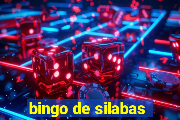 bingo de silabas