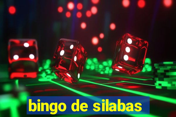 bingo de silabas