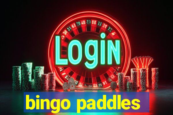 bingo paddles