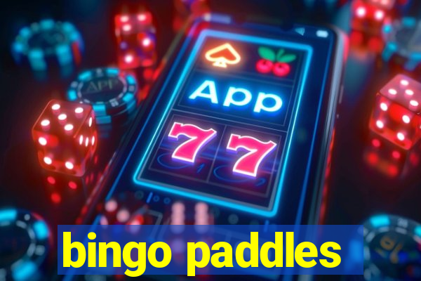 bingo paddles