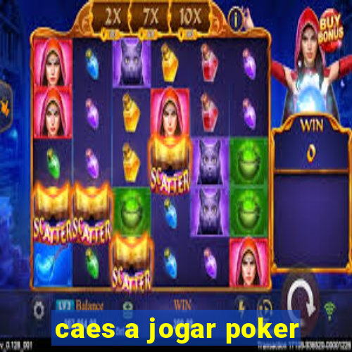 caes a jogar poker