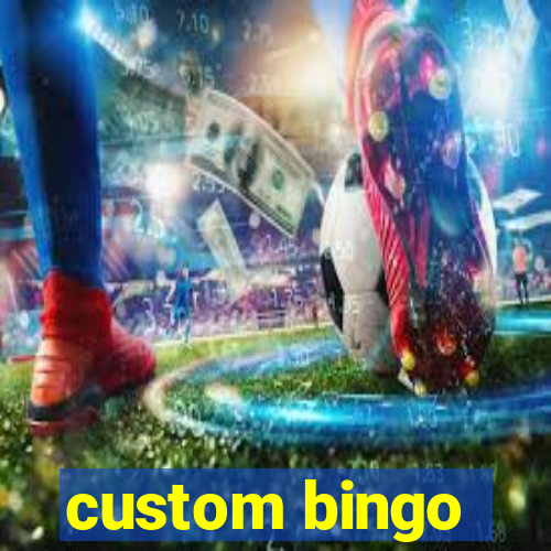 custom bingo