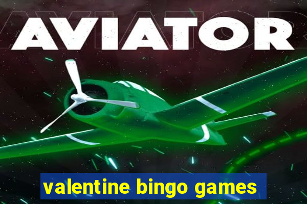 valentine bingo games