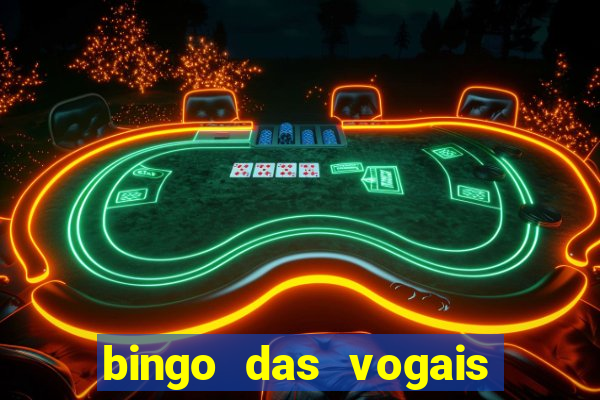 bingo das vogais colorido para imprimir